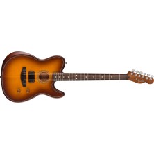Fender Standard Acoustasonic Telecaster Honey Burst Guitarra Electroacústica