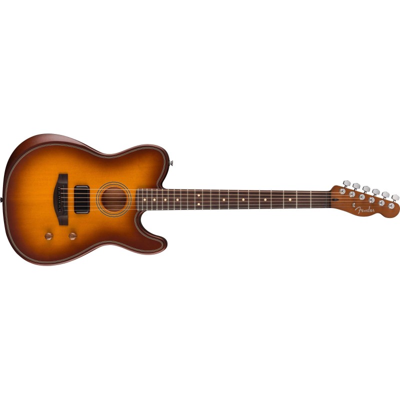 0973113542 Fender Standard Acoustasonic Telecaster Honey Burst Guitarra Electroacústica