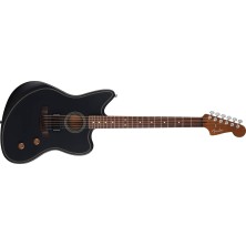 Fender Standard Acoustasonic Jazzmaster Negra Guitarra Electroacústica