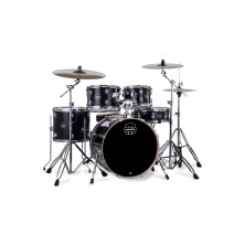 Mapex VE5045FTCVH Venus Batería Acústica 20" Black Galaxy Sparkle con Herrajes y Platos