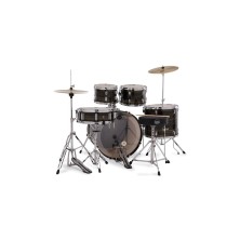 EURO-C01LL02AH01 Mapex Comet Batería Acústica 22" Ebony Yellow Grain con Herrajes y Platos