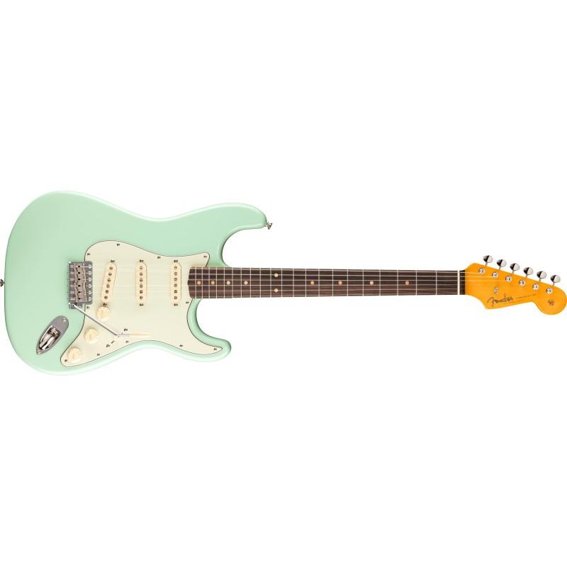 0110250857 Fender American Vintage II 61 Stratocaster RW Surf Green Guitarra Eléctrica