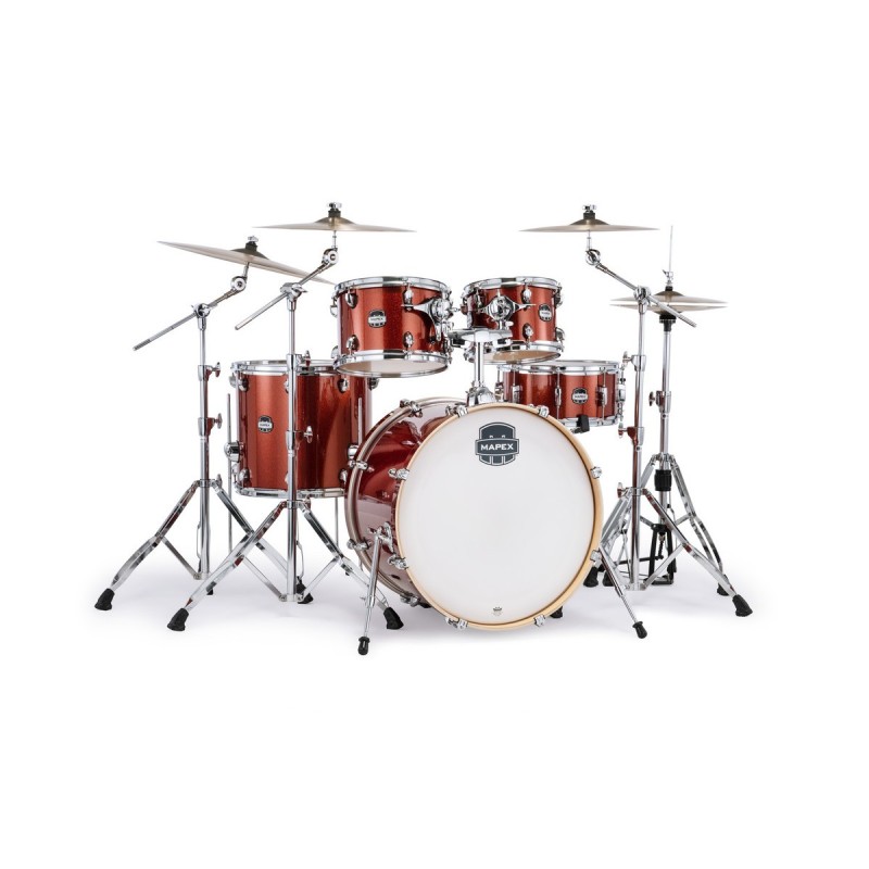 EURO-C01LL20BA09 Mapex MA529SFOR Mars Standard Batería Acústica 22" Orange Sparkle