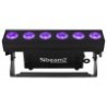 Beamz BBB612 Barra con bateria 6x 12W