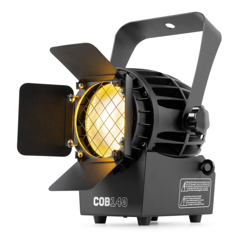 150.633 Beamz COB140 Spot WW/CW con Barndoor