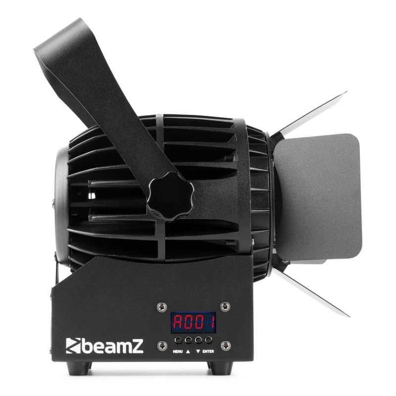 150.633 Beamz COB140 Spot WW/CW con Barndoor