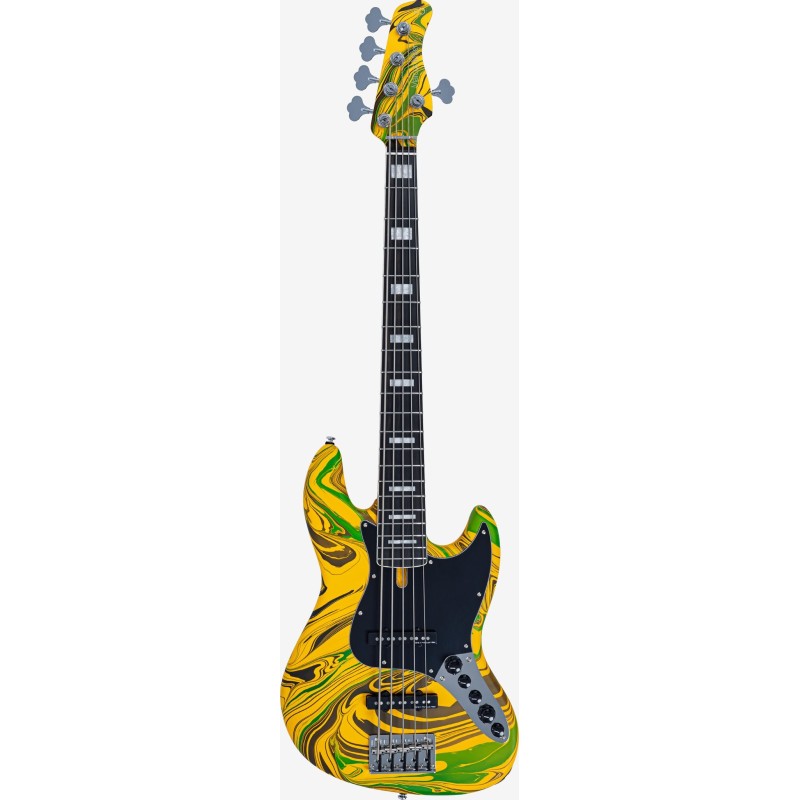 ADAG-1018018 Sire Marcus Miller V7 ALDER-5 New Gen Bajo Eléctrico 5 cuerdas Yellow Swirl
