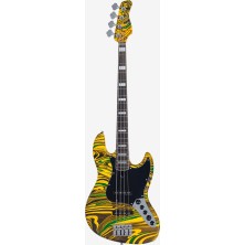 Sire Marcus Miller V7 ALDER-4 New Gen Bajo Eléctrico Yellow Swirl