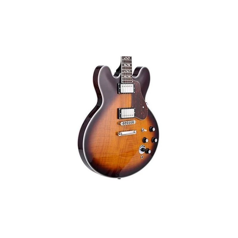 SEL6CDS SX SEL6CDS Archtop Dark Sunburst Guitarra Eléctrica