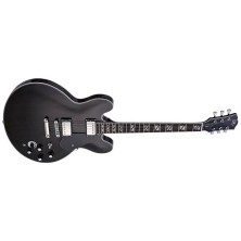 SX SEL6CTBK Archtop Transparent Black Guitarra Eléctrica