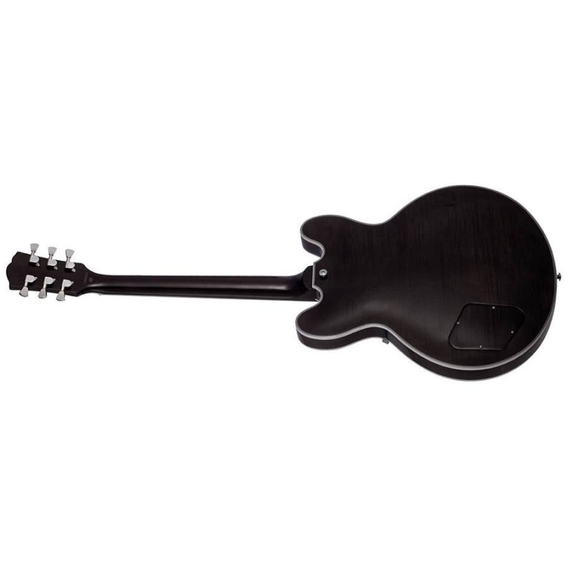 SEL6CTBK SX SEL6CTBK Archtop Transparent Black Guitarra Eléctrica