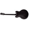 SX SEL6CTBK Archtop Transparent Black Guitarra Eléctrica