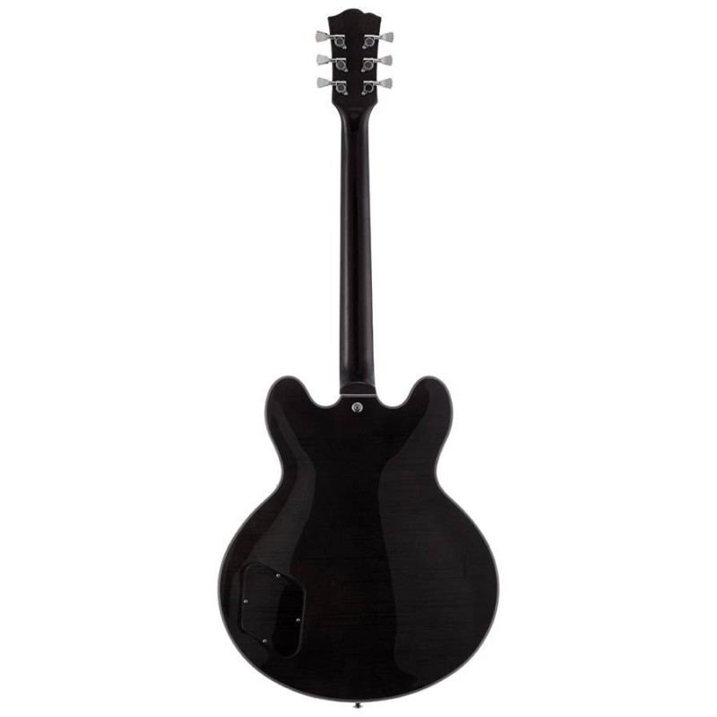 SEL6CTBK SX SEL6CTBK Archtop Transparent Black Guitarra Eléctrica