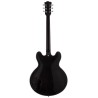 SX SEL6CTBK Archtop Transparent Black Guitarra Eléctrica