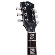 SEL6CTBK SX SEL6CTBK Archtop Transparent Black Guitarra Eléctrica