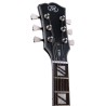SX SEL6CTBK Archtop Transparent Black Guitarra Eléctrica
