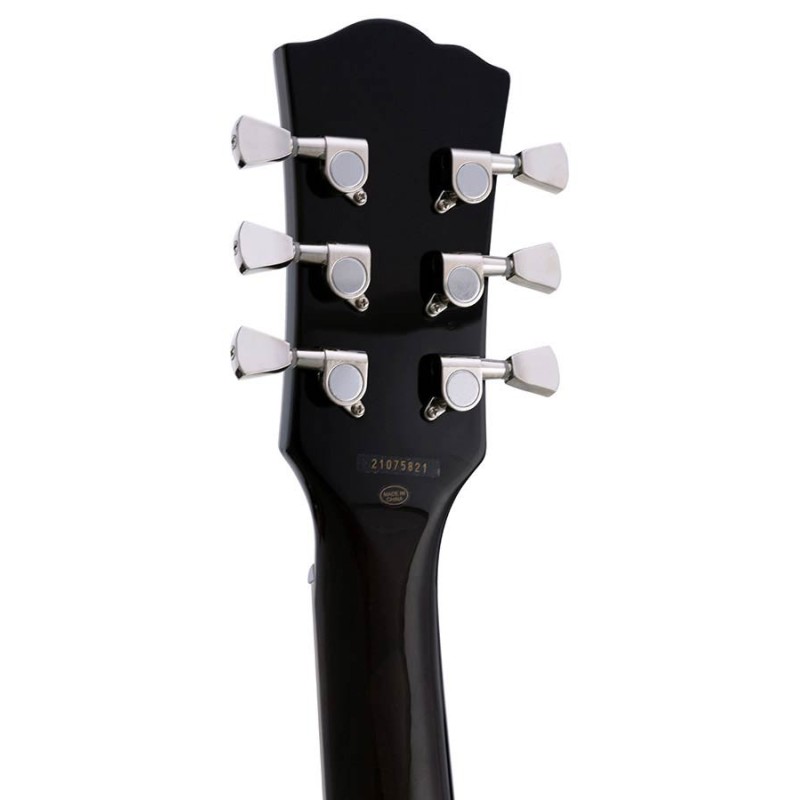 SEL6CTBK SX SEL6CTBK Archtop Transparent Black Guitarra Eléctrica