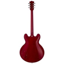 SEL6CTRD SX SEL6CTRD Archtop Transparent Red Guitarra Eléctrica