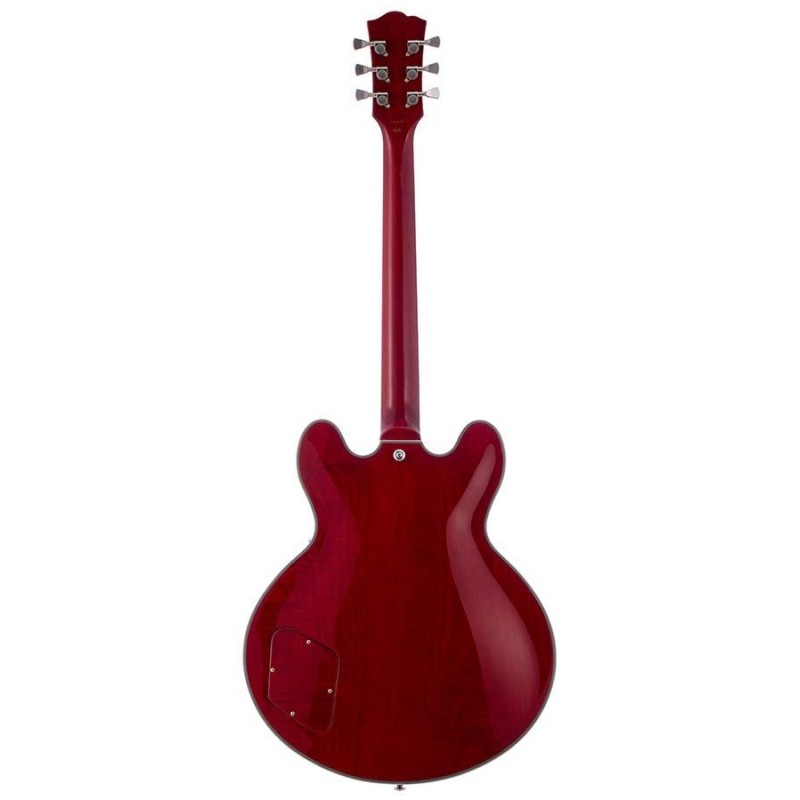 SEL6CTRD SX SEL6CTRD Archtop Transparent Red Guitarra Eléctrica