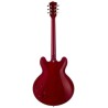 SX SEL6CTRD Archtop Transparent Red Guitarra Eléctrica