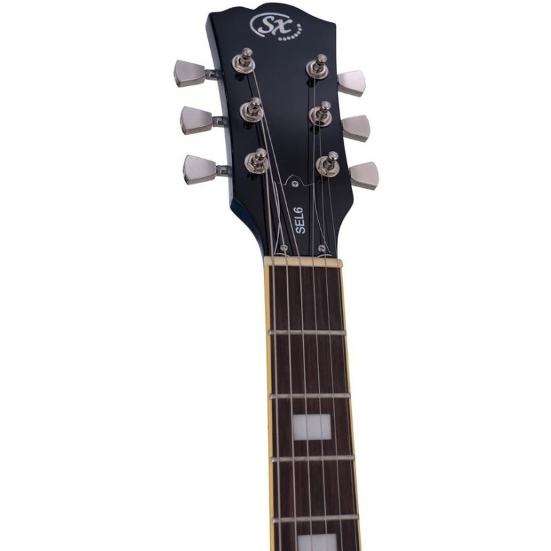 SEL6FOTBU SX SEL6FOTBU Semicaja Transparent Blue Guitarra Eléctrica