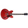 SX SEL6FOTRD Semicaja Transparent Red Guitarra Eléctrica