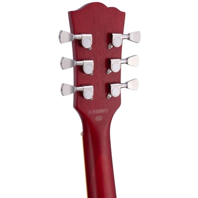 SEL6FOTRD SX SEL6FOTRD Semicaja Transparent Red Guitarra Eléctrica