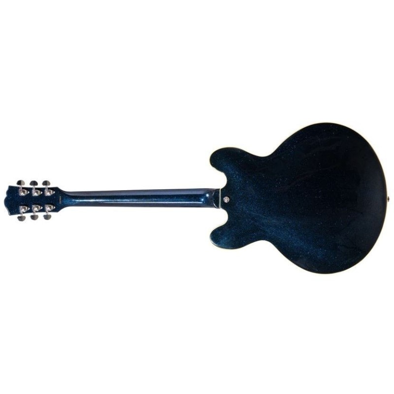 SEL6GBU SX SEL6GBU Semicaja Glitter Blue Guitarra Eléctrica