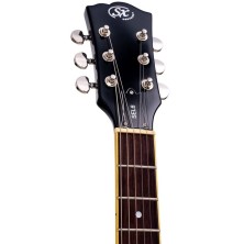 SEL6GBU SX SEL6GBU Semicaja Glitter Blue Guitarra Eléctrica