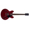 SX SEL6TRD Semicaja Transparent Red Guitarra Eléctrica