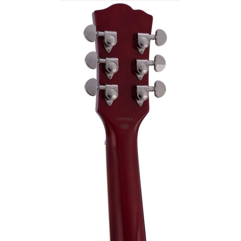 SEL6TRD SX SEL6TRD Semicaja Transparent Red Guitarra Eléctrica