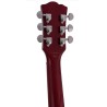 SX SEL6TRD Semicaja Transparent Red Guitarra Eléctrica