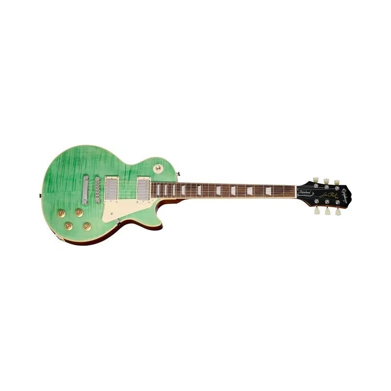EIGLP5SFNH1 Epiphone Les Paul Standard 50s Figured Sea Foam Green Guitarra Eléctrica