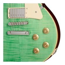 EIGLP5SFNH1 Epiphone Les Paul Standard 50s Figured Sea Foam Green Guitarra Eléctrica