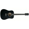 Memphis FG02941BK Guitarra Acústica Negra