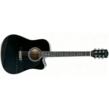 Memphis FG02941CBK Cutaway Guitarra Acústica Negra