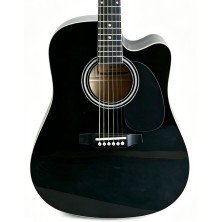 FG02941CBK Memphis FG02941CBK Cutaway Guitarra Acústica Negra