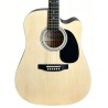 Memphis FG02941CNT Cutaway Guitarra Acústica Natural