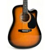 Memphis FG02941CSB Cutaway Guitarra Acústica Sunburst
