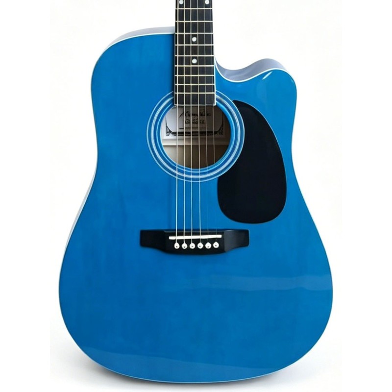 FG02941CBL Memphis FG02941CBL Cutaway Guitarra Acústica Azul