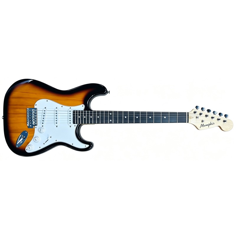 YSKG01SB Memphis YSKG01SB Stratocaster Sunburst Guitarra Eléctrica
