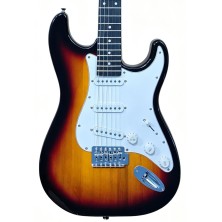 YSKG013TS Memphis YSKG013TS Stratocaster 3 Tone Sunburst Guitarra Eléctrica