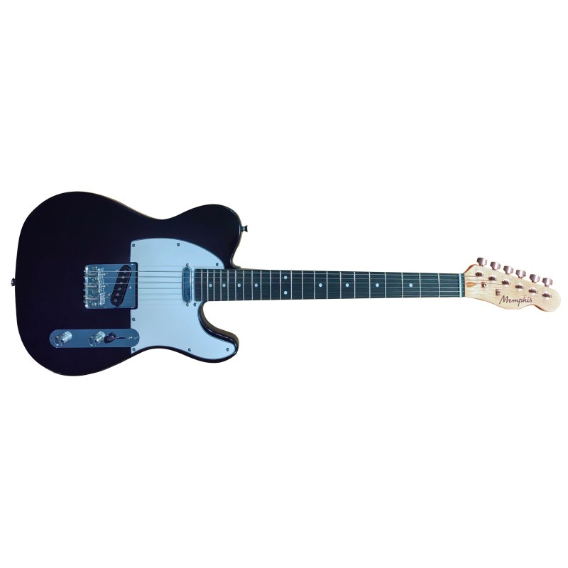 YSKG03BK Memphis YSKG03BK Telecaster Negra Guitarra Eléctrica