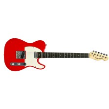 Memphis YSKG03RD Telecaster Roja Guitarra Eléctrica