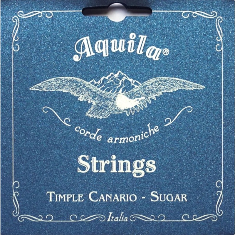 TIC-3801833 Aquila 23-CH Sugar Juego Cuerdas Timple Canario Soprano 