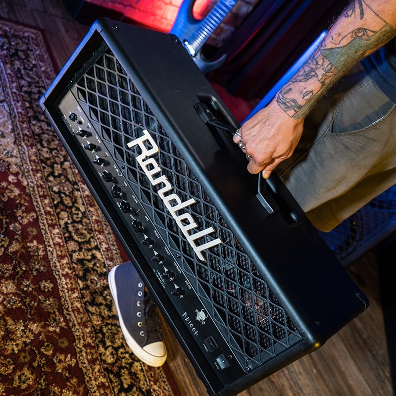 P245-RD100HE-U Randall RD100HE Cabezal válvulas 100W tres canales metal