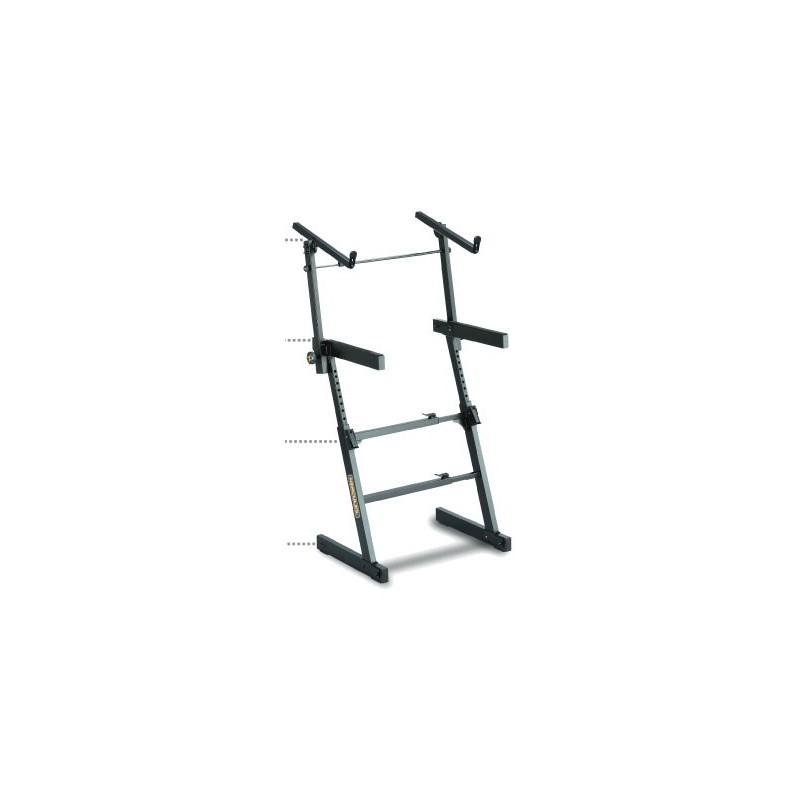 4602257 Hercules Ks410B Soporte para 2 Teclados Z-Automatico