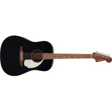Fender California Standard Redondo Black Guitarra Acústica