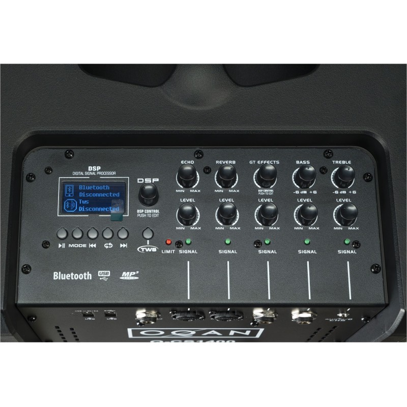 ADAG-1016756 Oqan Q-CS1400 Sistema de Sonido Portátil Array Autoamplificado