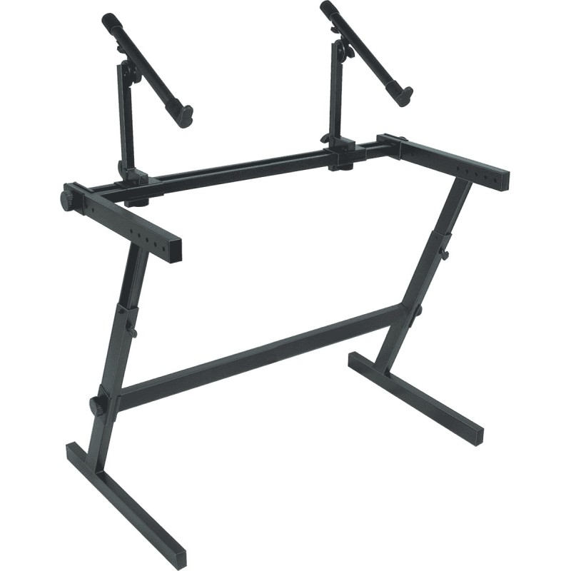 MUSI-TQMZ726L Quik Lok Z726 Soporte Para Dos Teclados Tipo Z